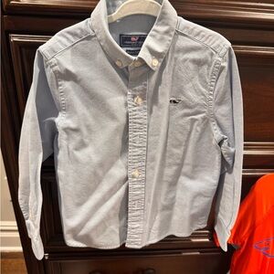 Vineyard Vines Kids Light Blue Button-Down Shirt